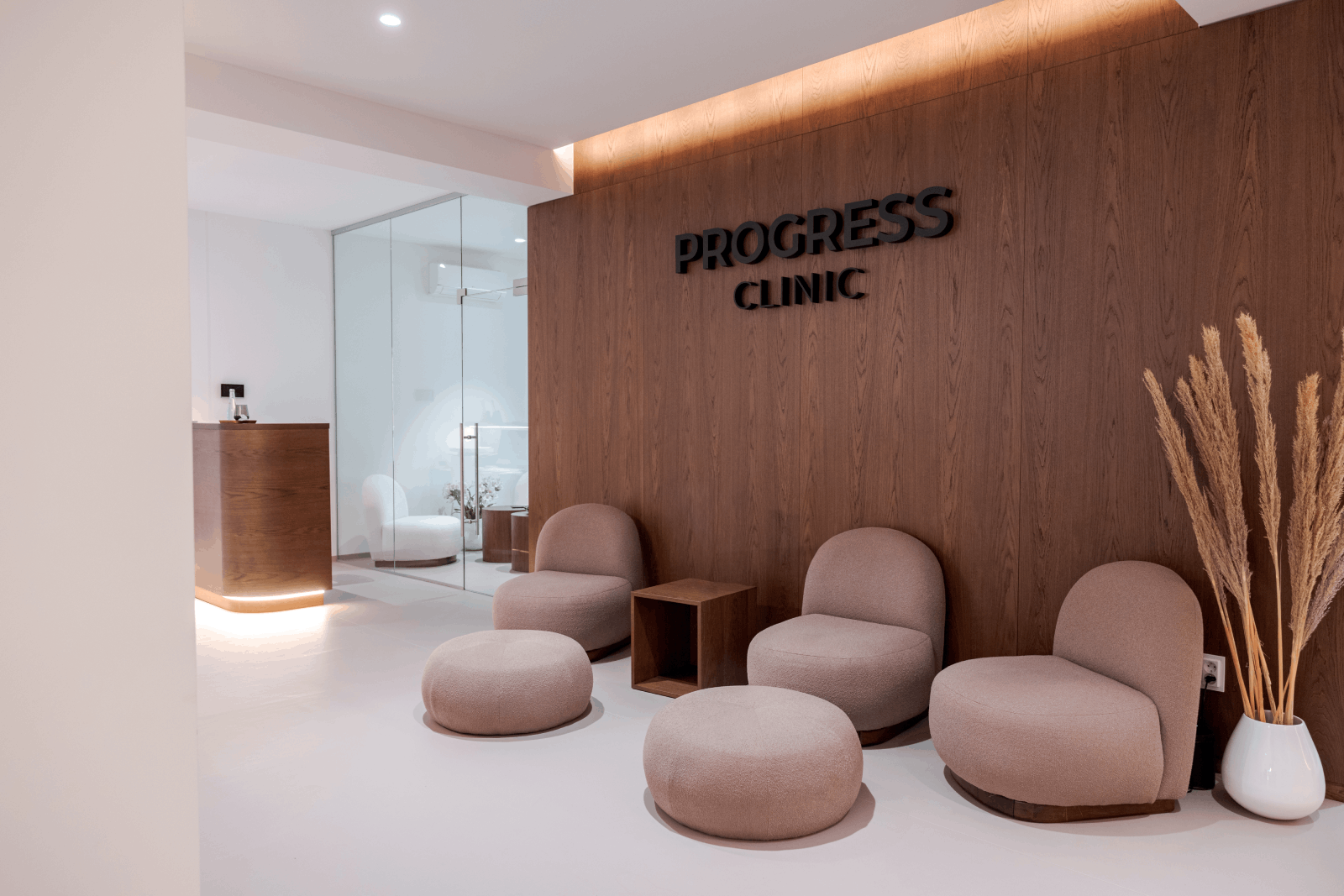 Čekárna Progress Clinic, Kobližná 35/15